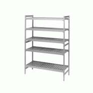 FERMOD Rayonnage modulaire en polymère 6611 Fermostock Longueur 2427 mm- 5 niveaux-profondeur 560 mm - 3617800108927