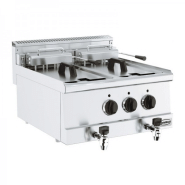 Friteuse 2 bacs 10 litres triphasée combisteel - 7178.0095 Friteuse 2 bacs 10 litres triphasée combisteel - 7178.0095