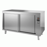 Gastro-Inox Armoire chauffante avec fond perforé en inox 2000x700x880mm - 7445908635665