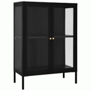 Helloshop26 - Buffet bahut commode armoire meuble de rangement organisateur cuisine salle de séjour salon 75 x 35 x 105 cm acier et 02_0036120 - 3000 Helloshop26 - Buffet bahut commode armoire meuble de rangement organisateur cuisine salle de séjour salon 75 x 35 x 105 cm acier et 02_0036120 - 3000