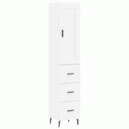 Helloshop26 - Buffet bahut commode armoire meuble de rangement organisateur cuisine salle de séjour salon haut 34,5 x 34 x 180 cm 02_0032271 - 300021 Helloshop26 - Buffet bahut commode armoire meuble de rangement organisateur cuisine salle de séjour salon haut 34,5 x 34 x 180 cm 02_0032271 - 300021