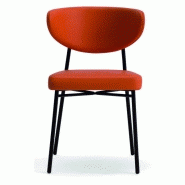 Lc-ivy chaise metallique retro restaurant lc-ivy