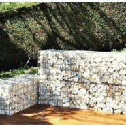 Mur de soutènement - Renfort gabion long 1.00m - Diamètre 4mm - Galvanisé Mur de soutènement - Renfort gabion long 1.00m - Diamètre 4mm - Galvanisé