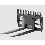 Tablier porte-fourches 25 t - large, avec fourches de 2 400 mm de long et positionneur - ATT-03-055  - MAGNITH