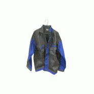 VESTE de travail coton/pol. Ivetratech4  bleu roi/marine