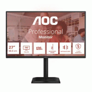 AOC 27E4CV écran plat de PC 68,6 cm (27") 1920 x 1080 pixels Full HD LED Noir