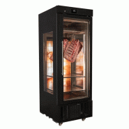 Armoire de maturation dry-aging - 600 L - 1 porte vitrée - Noir | GGM Gastro