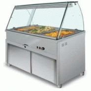Bain-marie professionnel en acier inoxydable - 5 bacs GN 1/1 - Royal Grill Équipements Bain-marie professionnel en acier inoxydable - 5 bacs GN 1/1 - Royal Grill Équipements