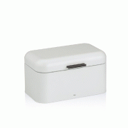 Boite à pain Frisca blanc mat 21x31 cm -  890 cl Rectangle Métal Kela 30x18 cm - blanc 4025457128431