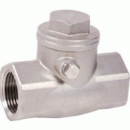 Clapet anti-retour hydraulique battant tout inox - 4089NK - Siège métal, PN 16, montage horizontal ou vertical Clapet anti-retour hydraulique battant tout inox - 4089NK - Siège métal, PN 16, montage horizontal ou vertical
