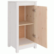 Helloshop26 - Buffet bahut commode armoire meuble de rangement organisateur cuisine salle de séjour salon 39 x 35 x 80 cm bois 02_0030293 - 300020955