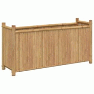 Helloshop26 - Jardinière bac lit surélevé plantes fleurs terrasse jardin 100 x 30 x 50 cm bambou marron 02_0037266 - 3000213825350 Helloshop26 - Jardinière bac lit surélevé plantes fleurs terrasse jardin 100 x 30 x 50 cm bambou marron 02_0037266 - 3000213825350