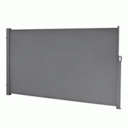 Helloshop26 - Store pour balcon latéral acier polyester 160 x 300 cm gris ardoise 03_0006573 - 3001804747761 Helloshop26 - Store pour balcon latéral acier polyester 160 x 300 cm gris ardoise 03_0006573 - 3001804747761
