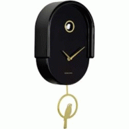 Horloge murale en ABS Tweet noir Karlsson - noir 8714302770487