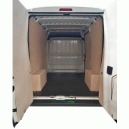 Kit d'habillage véhicule utilitaire intérieur bois - peugeot boxer l1h1 - 2 portes latérales coulissantes - 2006+