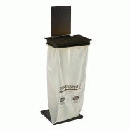 Rossignol Support sac avec couvercle Rollec sur socle - 110l - gris manganèse - 3019920531409