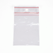 Sachet minigrip transparent 60x80mm - Fermeture zip - 60µ - par 1000