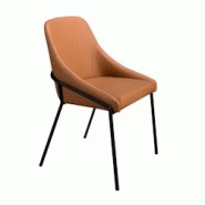 AC ANGEL CERDA Angel Cerdá Chaise en similicuir orange 4161C 53 x 59 x 83 - orange fourrure 8435631034094 AC ANGEL CERDA Angel Cerdá Chaise en similicuir orange 4161C 53 x 59 x 83 - orange fourrure 8435631034094