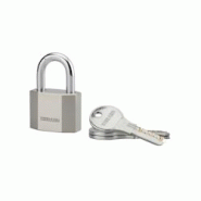 Cadenas à clé Octo, acier, chantier, anse acier, 40mm, 3 clés - THIRARD - gris 3150260900521 Cadenas à clé Octo, acier, chantier, anse acier, 40mm, 3 clés - THIRARD - gris 3150260900521