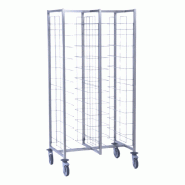 Chariot à plateaux 2x12 niveaux Tournus Equipement 800091