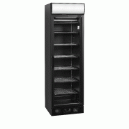 Congélateur vertical vitré UFSC371GCP Black ( 300 / 270L) Noir TEFCOLD