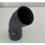 Courbe 45° PVC - FF faconnée à coller - Référence 01SHIV032 - Diamètre 32mm - PN 10