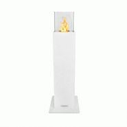 Divina Fire Cheminée au bioéthanol de jardin biocamino pour extérieur Capri 110 Blanc - blanc 8055829982503 Divina Fire Cheminée au bioéthanol de jardin biocamino pour extérieur Capri 110 Blanc - blanc 8055829982503