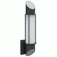 Helloshop26 - Applique murale d'extérieur design moderne 10,5 x 14 x 48 cm en acier inoxydable noir 02_0056606 - noir 3000239605363