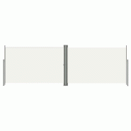 Helloshop26 - Auvent latéral rétractable 200 x 600 cm crème 02_0007173 - aluminium 3000382947761