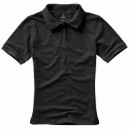 Polo manches courtes pour femmes Calgary - 100% coton, maille piquée 200 g/m² - Col et poignets en tricot plat Polo manches courtes pour femmes Calgary - 100% coton, maille piquée 200 g/m² - Col et poignets en tricot plat