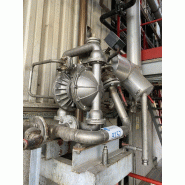 Pompe pneumatique à double membrane aodd versa-matic e2 d'occasion - référence                        :                         c9152