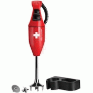 UNOLD ESGE-Zauberstab 90212 E 120 Select, inkl. Multimesser, Schlagscheibe, Wandhalter, Mixeur plongeant suisse/rouge, bis 10 U/Min - rouge 90212