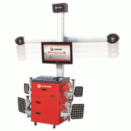 Banc de géométrie 3D avec caméras automatiques 6.4 Mp - potence fixe