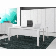 Bureau manager avec retour secrétaire pas cher Bureau manager avec retour secrétaire pas cher