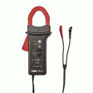CHAUVIN ARNOUX - PAC 15 pince ampèremétrique AC/DC 400 A AC/600 A DC - Monocalibre sensibilité 1 mV / 1 A - Diamètre d'enserrage 30mm - Sortie cordon 1,5m et fiches bananes diamètre 4 isolées