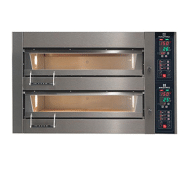 Four électrique professionnel boulangerie pour 3+3 plateaux 60x40cm avec vapeur et contrôle digital - AIF0056 Four électrique professionnel boulangerie pour 3+3 plateaux 60x40cm avec vapeur et contrôle digital - AIF0056