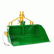 Godet arrière 3 points dhs 120 m - cat. 1