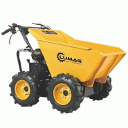 Mini-dumper brouette à moteur 300kg - compact, motorisé, benne basculante