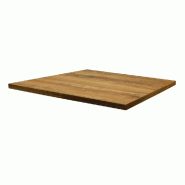 Plateau rectangle de table d'intérieur Tavola  60x70cm stratifié Rovere Slavona