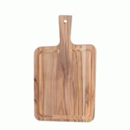 Tramontina-Planche à découper Churrasco. 40x23,3x1,8cm bois de teck . - marron Bois massif 13236351 Tramontina-Planche à découper Churrasco. 40x23,3x1,8cm bois de teck . - marron Bois massif 13236351