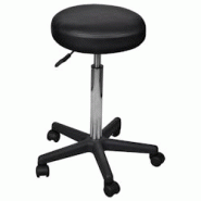 VidaXL Tabouret De Bureau Noir - noir 240471 VidaXL Tabouret De Bureau Noir - noir 240471