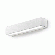 Applique Led Ges964C 20W Double Émission 1236Lm 3000K En Aluminium Moulé Sous Pression Blanc - Applique D'Extérieur Ip65 - Gea Luce - blanc GES964C