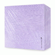 Bio Bamboo® - Serviette jetable, 40 x 40 cm, extrêmement douce, compostable, viscose de bambou, 600 pièces, violet - violet Bambou COL.108