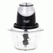 Bol mixeur AD 4082 Noir Gris Transparent 300 W 1,2 L usage non-intensif Adler - 3666749630013 Bol mixeur AD 4082 Noir Gris Transparent 300 W 1,2 L usage non-intensif Adler - 3666749630013