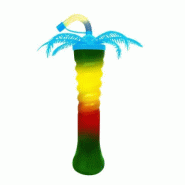 Carton de 130 Yard Cups palmier réutilisables 500 ml | Slushyboy