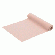 Chemin de table Touche de vent rose poudré 28cm x 5m