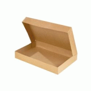 FHC - 100Pcs - Boite plateau lunch carton brun 420x290x60mm - marron en carton FHC209BL4228BR FHC - 100Pcs - Boite plateau lunch carton brun 420x290x60mm - marron en carton FHC209BL4228BR