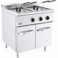 Friteuse professionnelle sur coffre a électrique 2x18l - P7178.0525