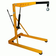 Grue d'atelier 860 kg - levage hydraulique précis, bras pivotant ou télescopique Grue d'atelier 860 kg - levage hydraulique précis, bras pivotant ou télescopique