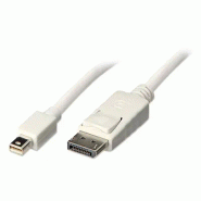 LINDY MiniDisplayPort to DisplayPort Cable 2m